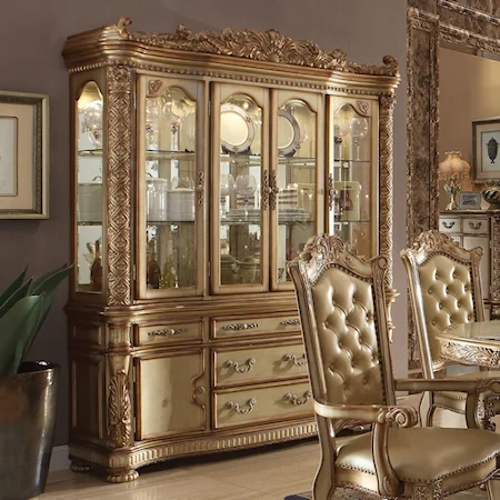 Traditional Hutch & Buffet